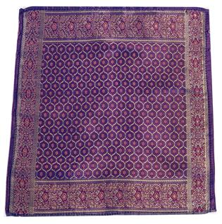 Silk Brocade Puja Cloth 10"x10"