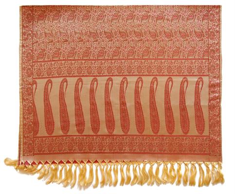 Silk Brocade Puja Cloth 22"x36"