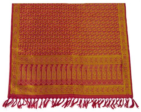 Silk Brocade Puja Cloth 22"x36"