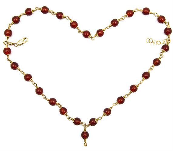 Carnelian Wrist Mala