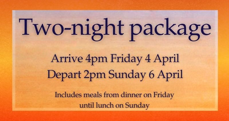 Dorm Room Ashram Stay - two nights + meals