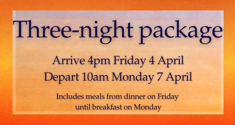 Dorm Room Ashram Stay - three nights + meals