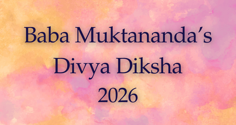 15 August 2026 - Melbourne - Siddha Yoga Satsang in Honour of Baba Muktananda's Divya Diksha