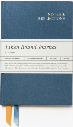 Journal Linen A5 - Blue