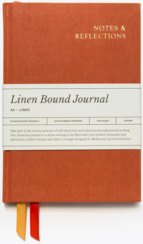 Journal Linen A5 - Ochre