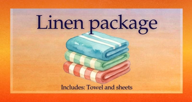 Linen Hire per stay