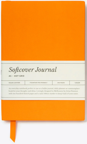 Journal Softcover Dot Grid A5 - Orange