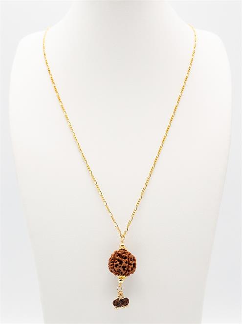 Rudraksha Pendant Gold